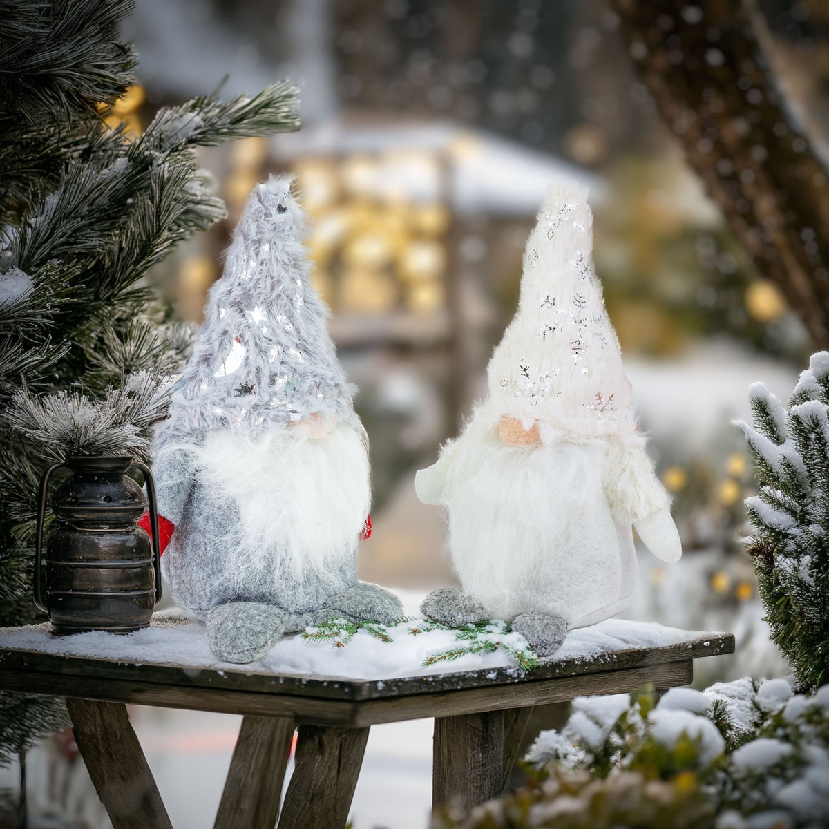 Kerst Scandinavische elf - 24 cm - 2 soorten 1 Stuks [58285]