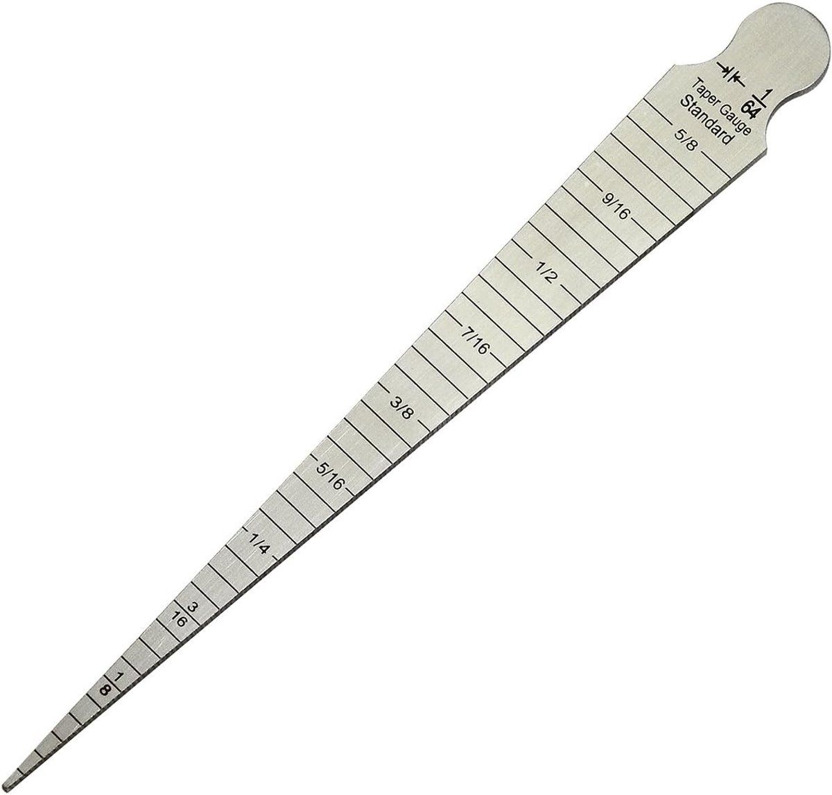 Lasdikte meter 5/8" & 15mm - RVS - Meetafstand tussen lassen en boorgaten - Voor nauwkeurige metingen - ShopVlot