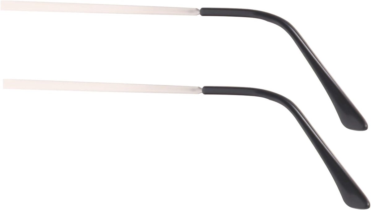 Glazen vervangingsarmen 14 cm - metalen montuur - universele compatibiliteit - geschikt voor verschillende brillen - ShopVlot