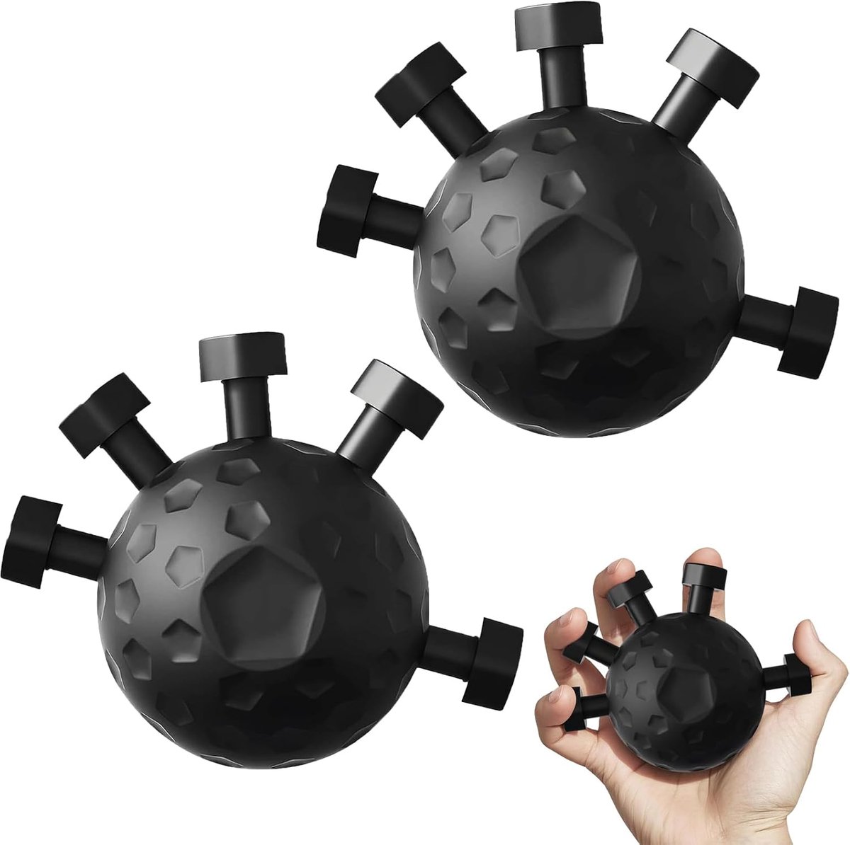 Grip Trainer - 2 Stuks - Ergonomisch Ontwerp - Versterk Hand- en Vingerkracht - ShopVlot