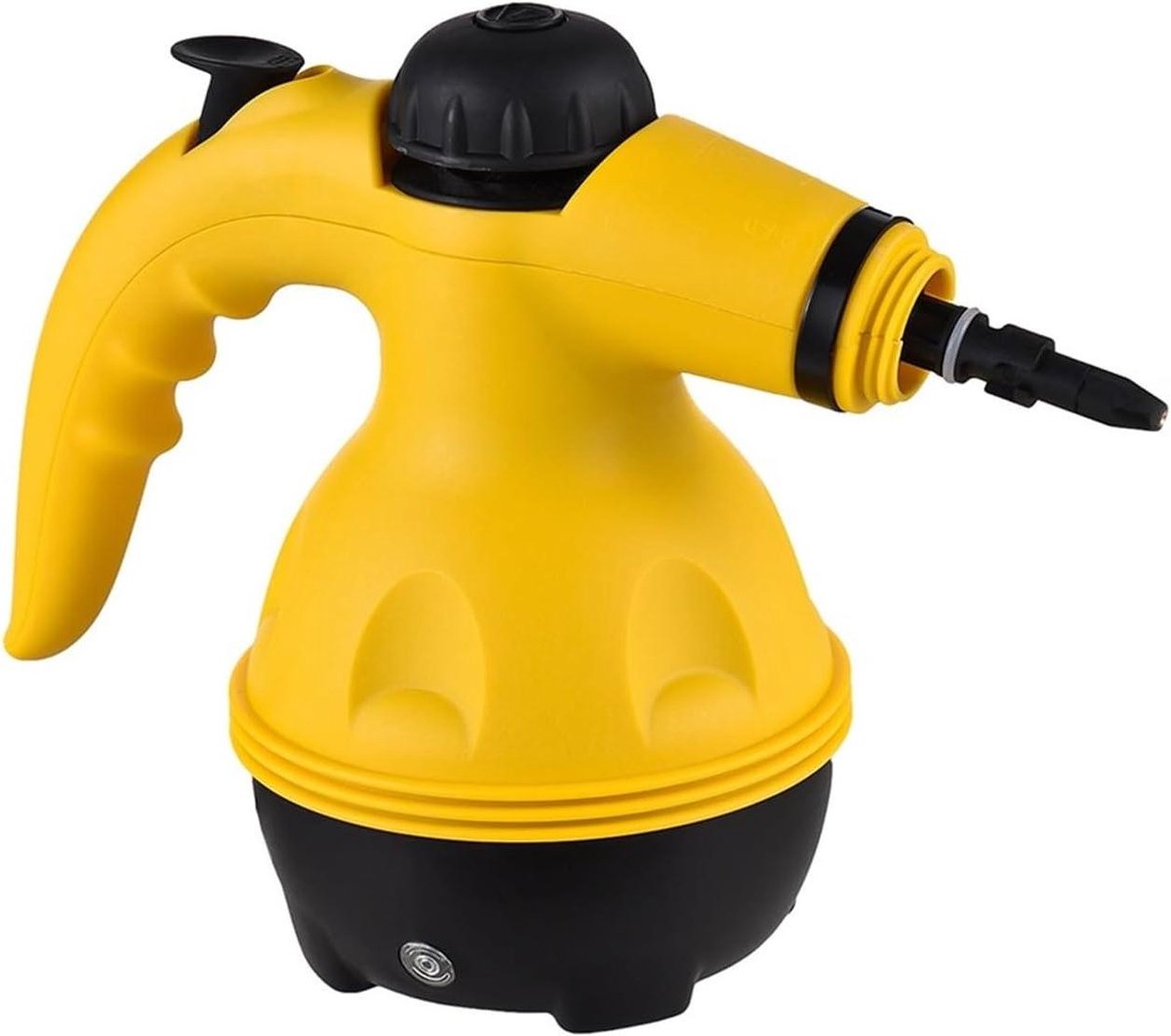 Elektrische stoomreiniger - Hoge druk reiniger - Veelzijdig schoonmaken - Snelle opwarming - 350 ml tank - Zwart