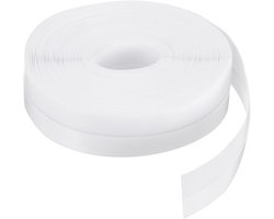Weerbescherming Strips Deur Dichting 25mm Siliconen Dichtingsstrips voor Deur Luchttocht Stopper Plakband Raam Huis Douche Glas Gaten Lengte 8m Wit