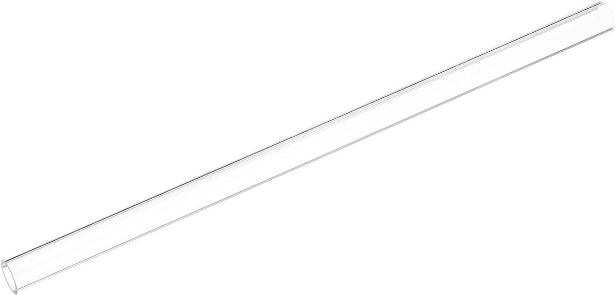 2 stuks doorzichtige buisslang 12 mm ID x 16 mm (5/8") OD 1Ft (305 mm) ronde kunststof polycarbonaat slang