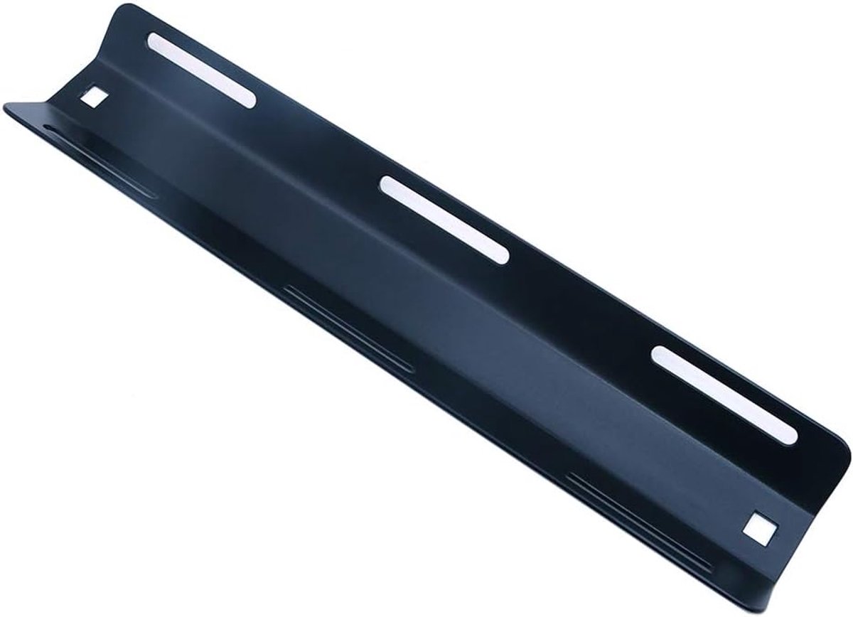 Aluminiumlegering duiken enkele tank met bouten en moeren voor duiken BCD backplate,zwart
