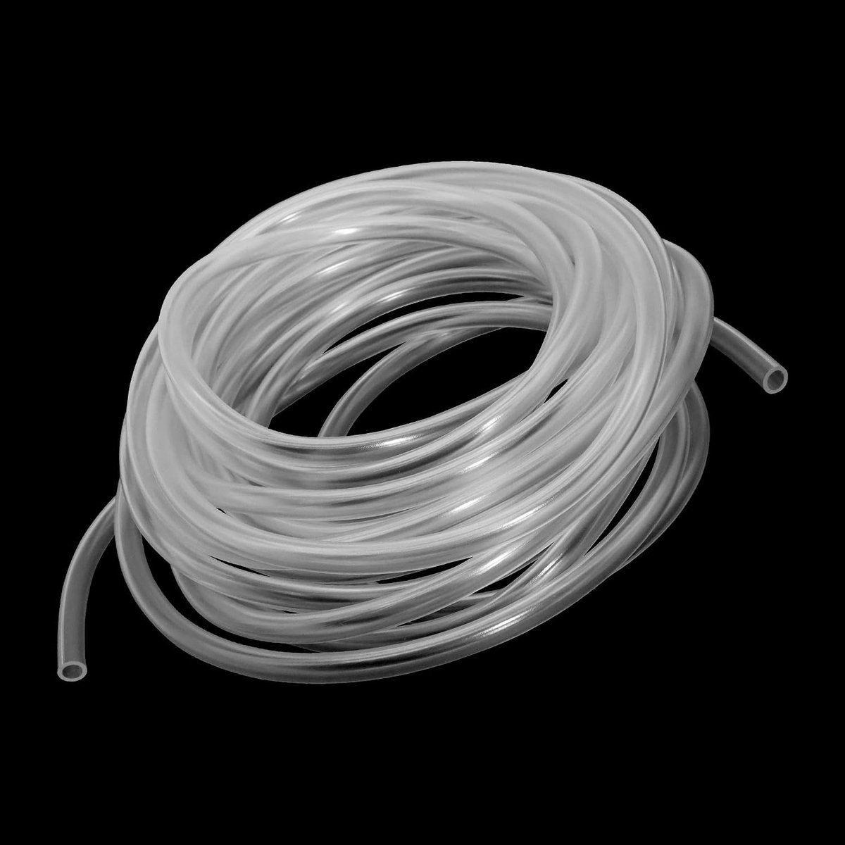 PVC-slang 2 mm binnendiameter x 4 mm buitendiameter - 6 m flexibele vinylslang voor gebruik in water, lucht en aquarium, lichtgewicht plastic buis