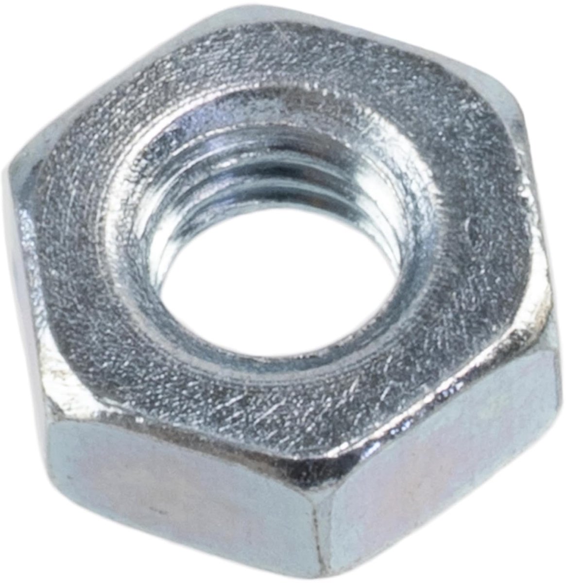 - Lot van 30 Zeskantige moeren M3x0.5 mm met metrische schroefdraad - van verzinkt staal - zilverkleurig - mechanische elektronische assemblages doe-het-zelfprojecten