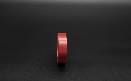 Rode neusband, isolatieband in doos, 20 m x 19 mm. van rode — afbeelding 4