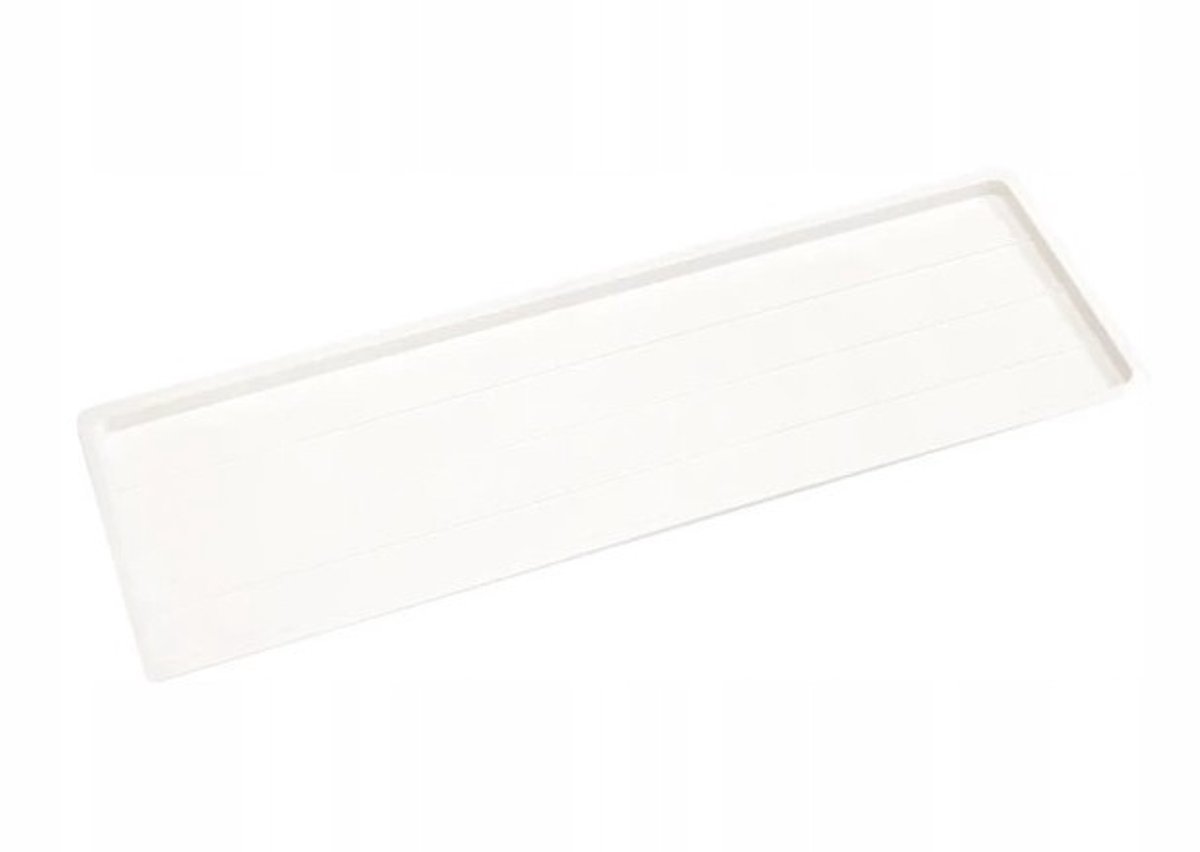 Merkloze Afdruipbak voor Keukenkast 50cm - Wit Kunststof