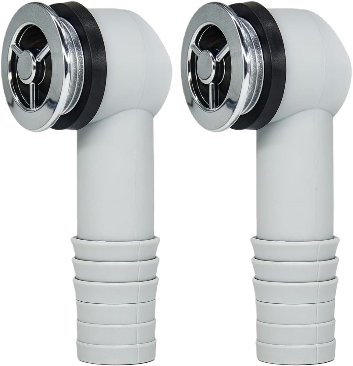 Afvoerplug voor wastafel - ronde plastic ring - eenvoudig te plaatsen - voorkomt waterschade - ShopVlot