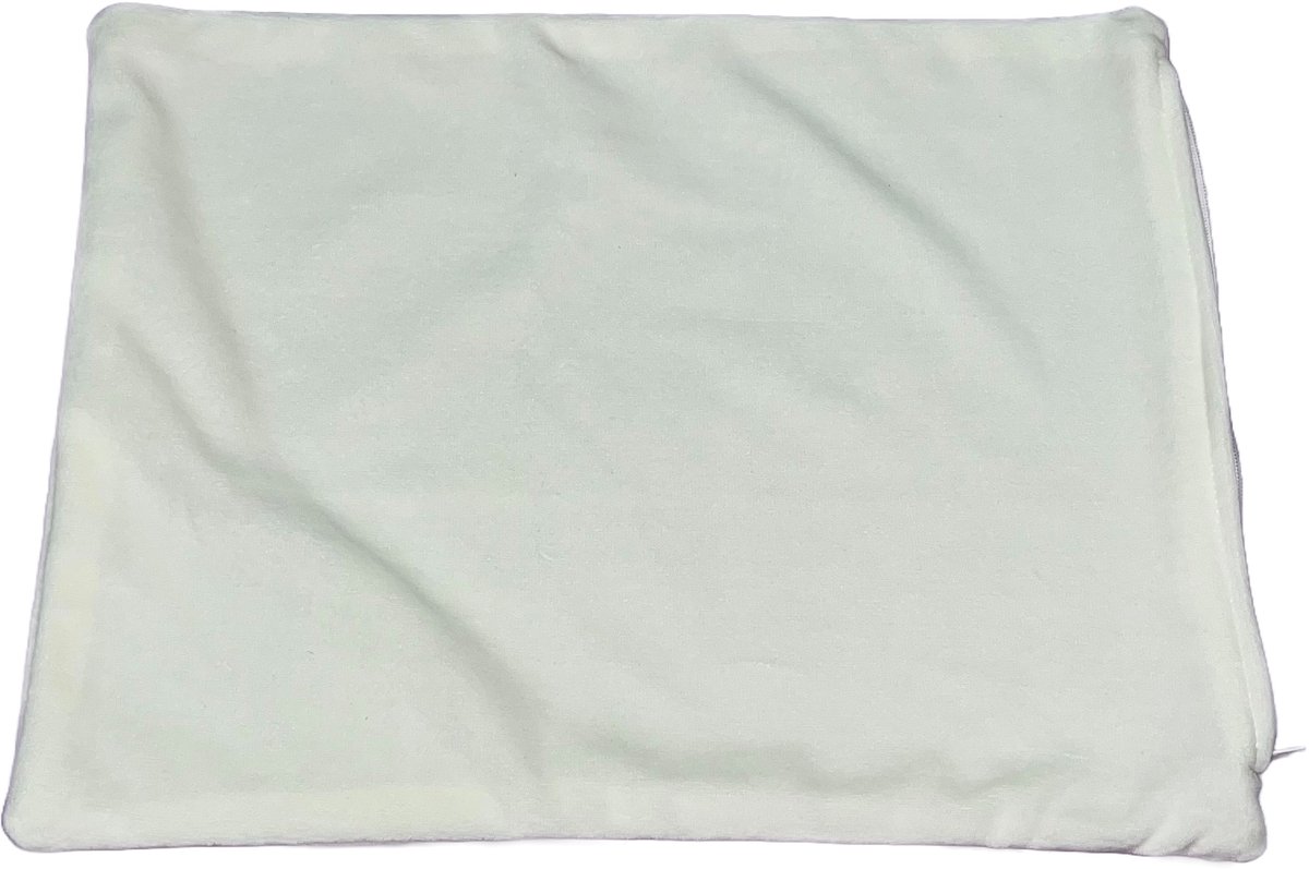 DecoCare Jantje Hoes - 30x40 cm – Badstof Nicky wit