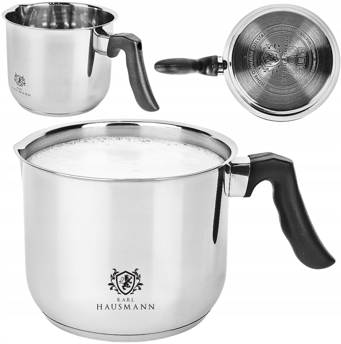 Karl Hausmann Melkpan 1.6L RVS - Geschikt voor Inductie