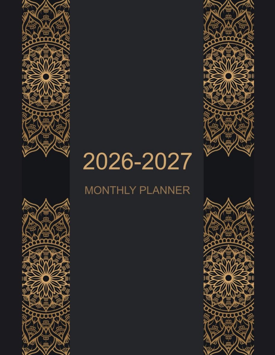 Maandplanner 2026-2027 - Professionele grote organizer - 24 maanden agenda met feestdagen - Inspirerende citaten - ShopVlot