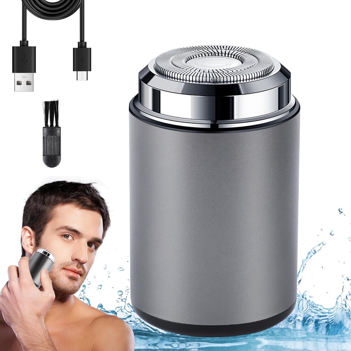 Elektrische scheerapparaat voor mannen en vrouwen - IPX7 waterdicht - 30 dagen speeltijd - ShopVlot
