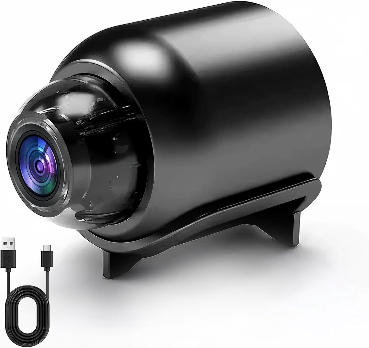 Mini Camera Draadloos 1080P - Onzichtbaar - Nachtzicht - Beveiliging voor Thuis en Kantoor - ShopVlot