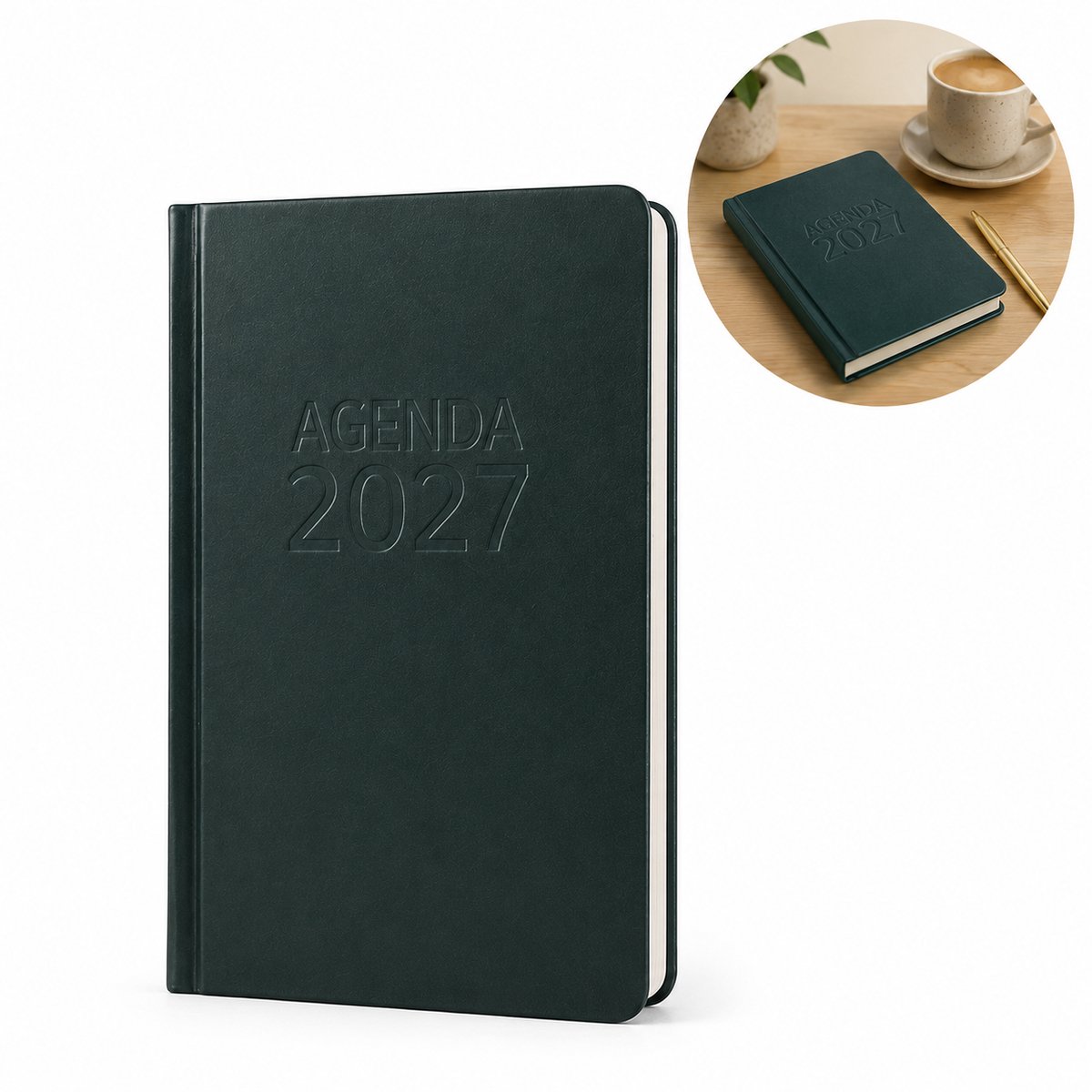 Agenda 2027 - Jaaragenda 2027 - Planning en Organisatie - Harde Kaft - A5 - Groen