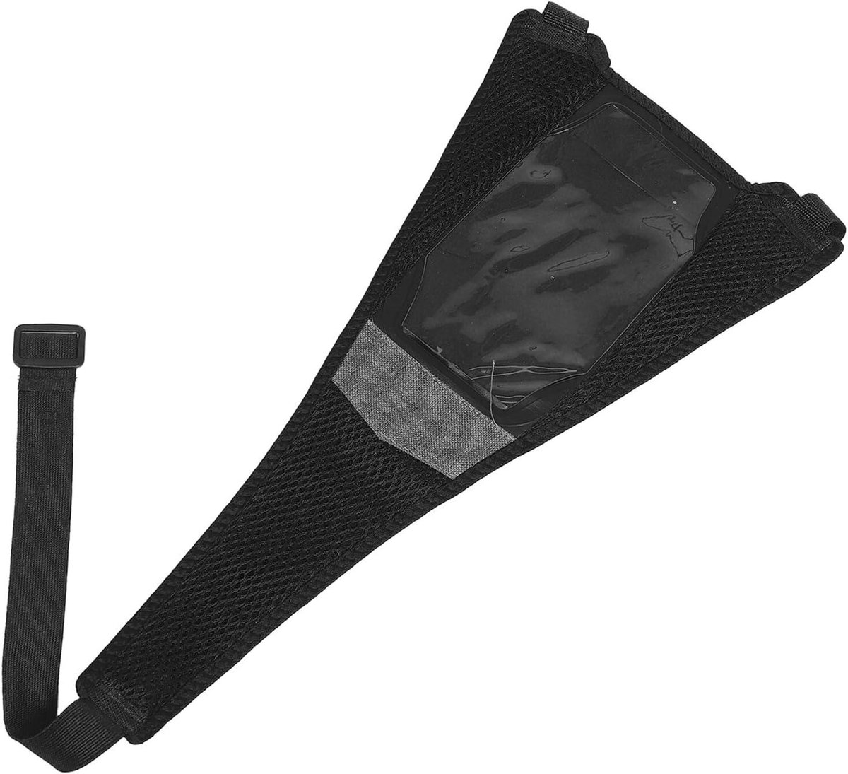 Fiets Zweetbeschermer - Frame Guard Zweetband - Indoor Fietsen - Met Telefoon Pocket - 66 x 20 cm - Zwart