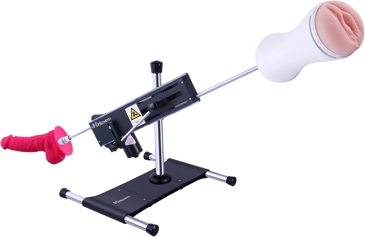 Sexmachine - Premium Automatisch - KlicLok Dildo - Geniet van ultiem plezier - SnelShoppen
