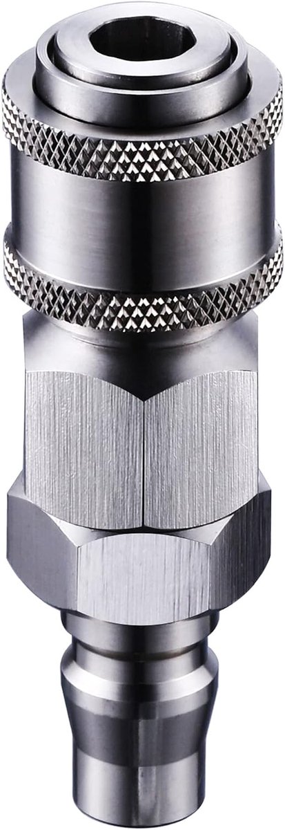 Seksmachine KlicLok Adapter - Quick Air Connector - Eenvoudige installatie - Geen draaiing tijdens gebruik - SnelShoppen