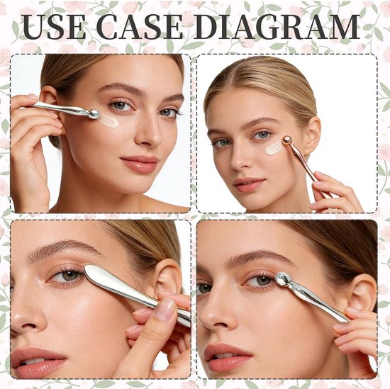 Spatels, cosmeticaspatel, roestvrij staal, cosmeticaspatel voor make-up en vochtin — afbeelding 5