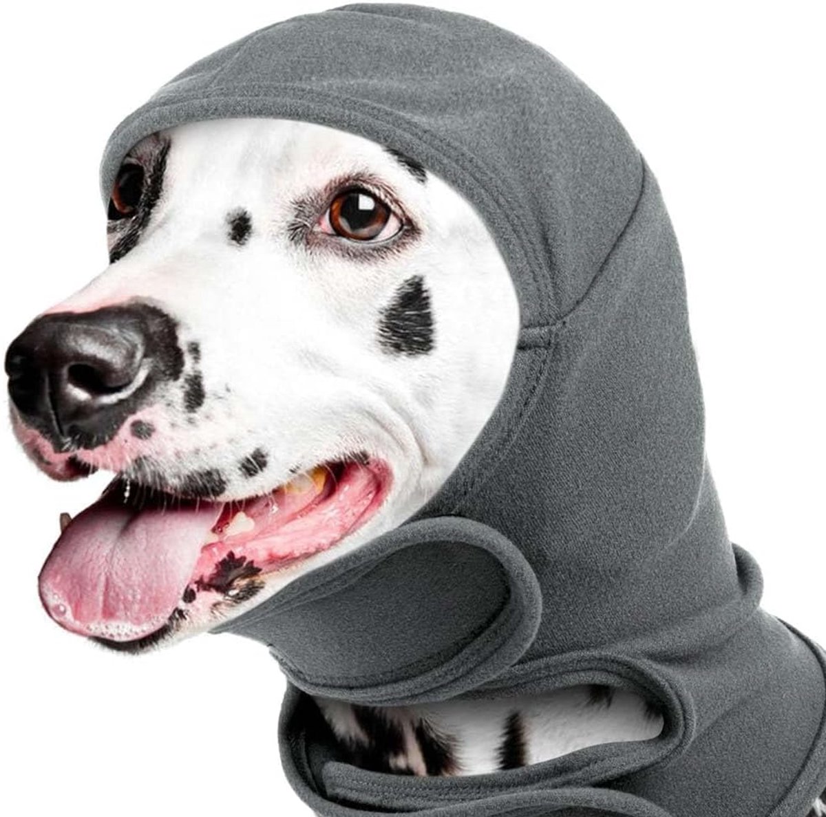 Oorbeschermers voor honden - zacht - grijs - geluidsreductie en angstverlichting - ShopVlot