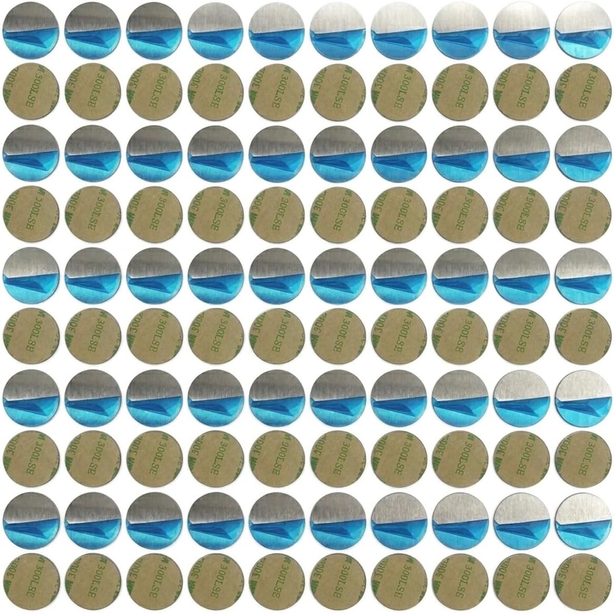 Magnetische Platen 30 mm Rond - Zelfklevend met 3M Folie - Sterke magnetisme voor mobiel en tablet - ShopVlot