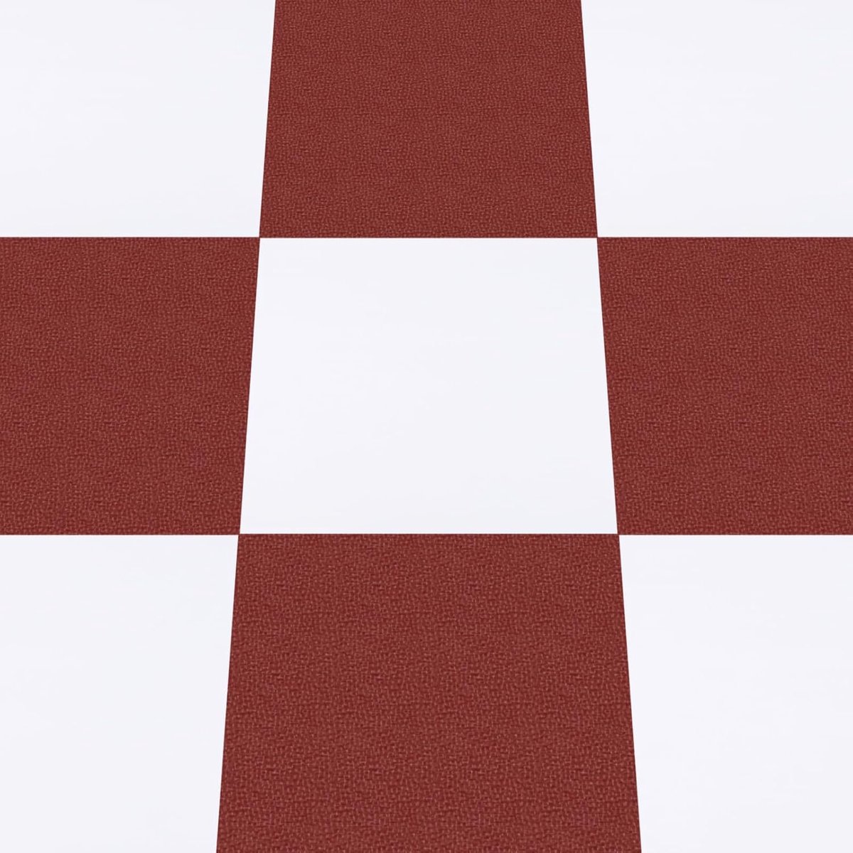 Zelfklevende vinyl vloertegels 30x30 cm - Rood/wit - Waterdicht en antislip - Ideaal voor badkamer en keuken - ShopVlot