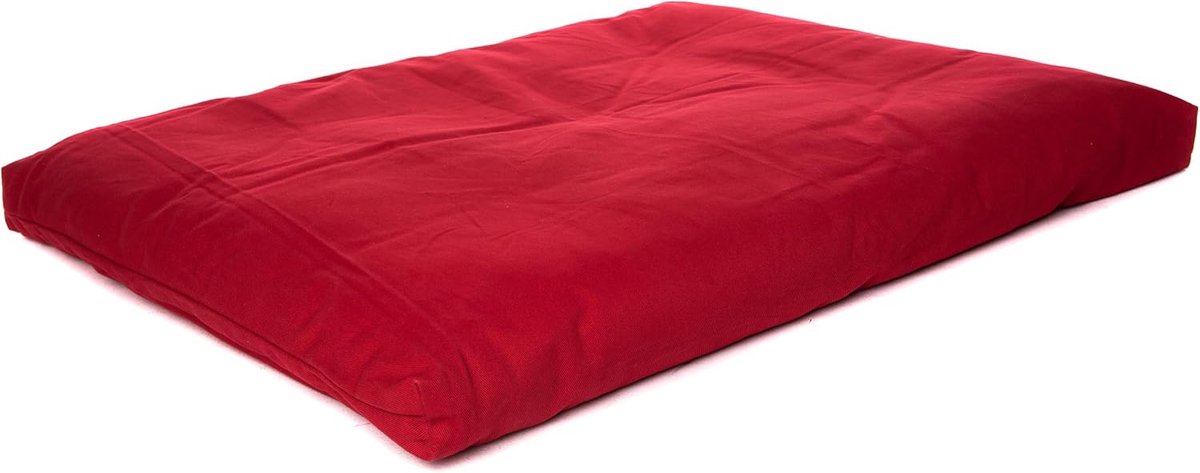 Meditatiekussen Zabuton 90x70cm - Bordeaux - Ecologisch katoen - Voor comfortabele meditatie - ShopVlot