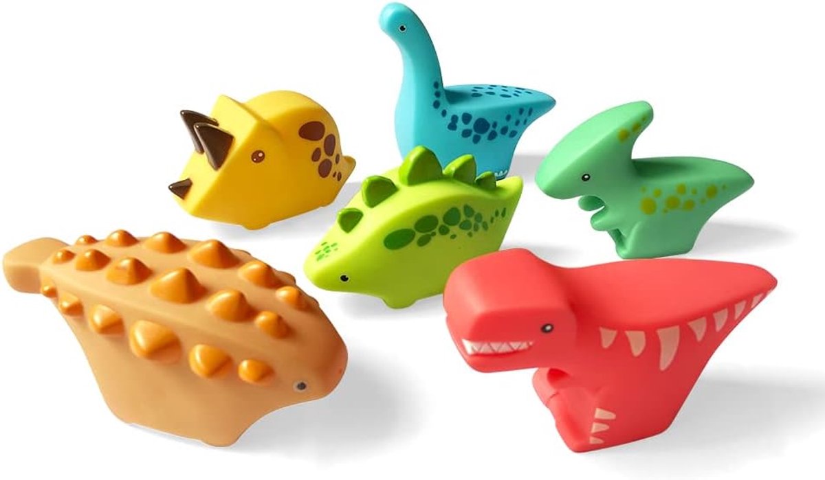 Badspeelgoed Zonder Gaten (6 Stuks) - Babyzacht Bad Leren Speelgoed Voor Peuters