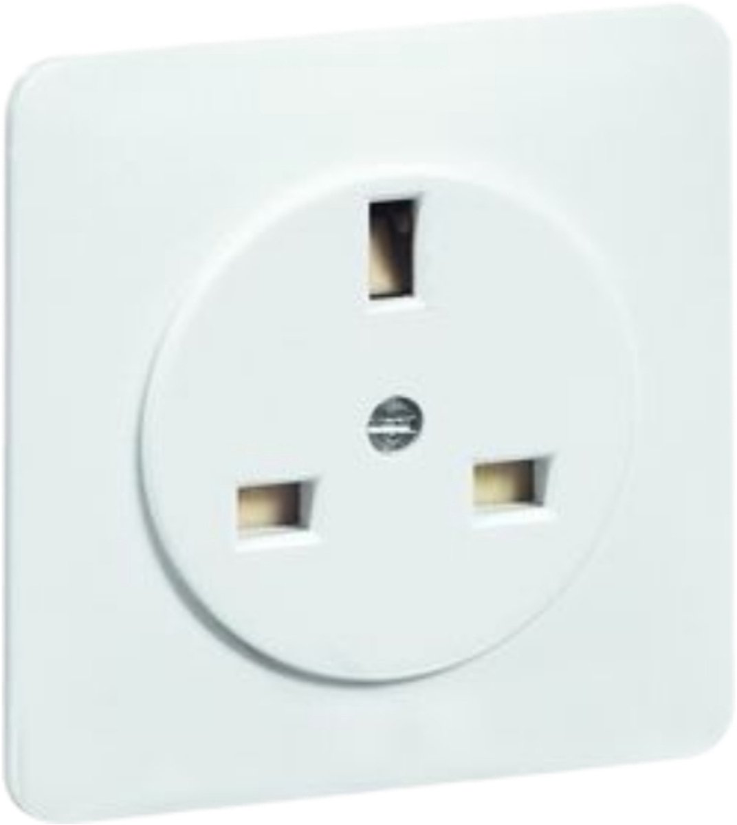 PEHA 80.6670 GB W PEH WCD INB.BRITAIN WIT - wandcontactdoos