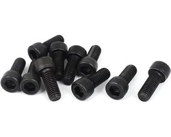 sourcingmap 1.5mm Pitch M10 x 25mm Zeshoek Key Socket Cap Hoofd Schroeven Bouten 10 stks