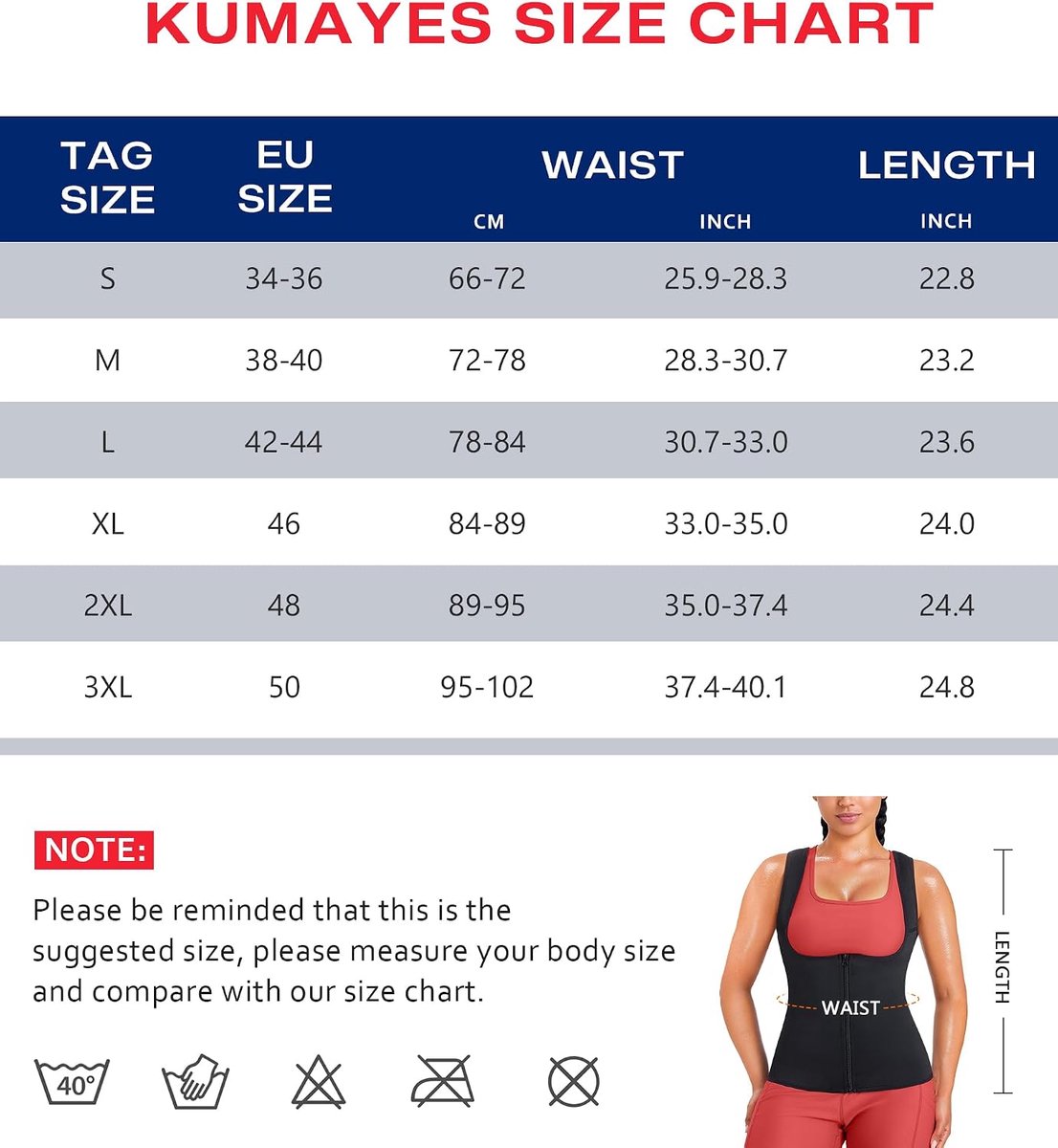 Sauna-outfit voor dames, taillevormer, korset, buikweg-sauna-shirt met ritssluiting, zweeteffect, thermische waist trainer, fitness, figuurcorrigerende body, vest