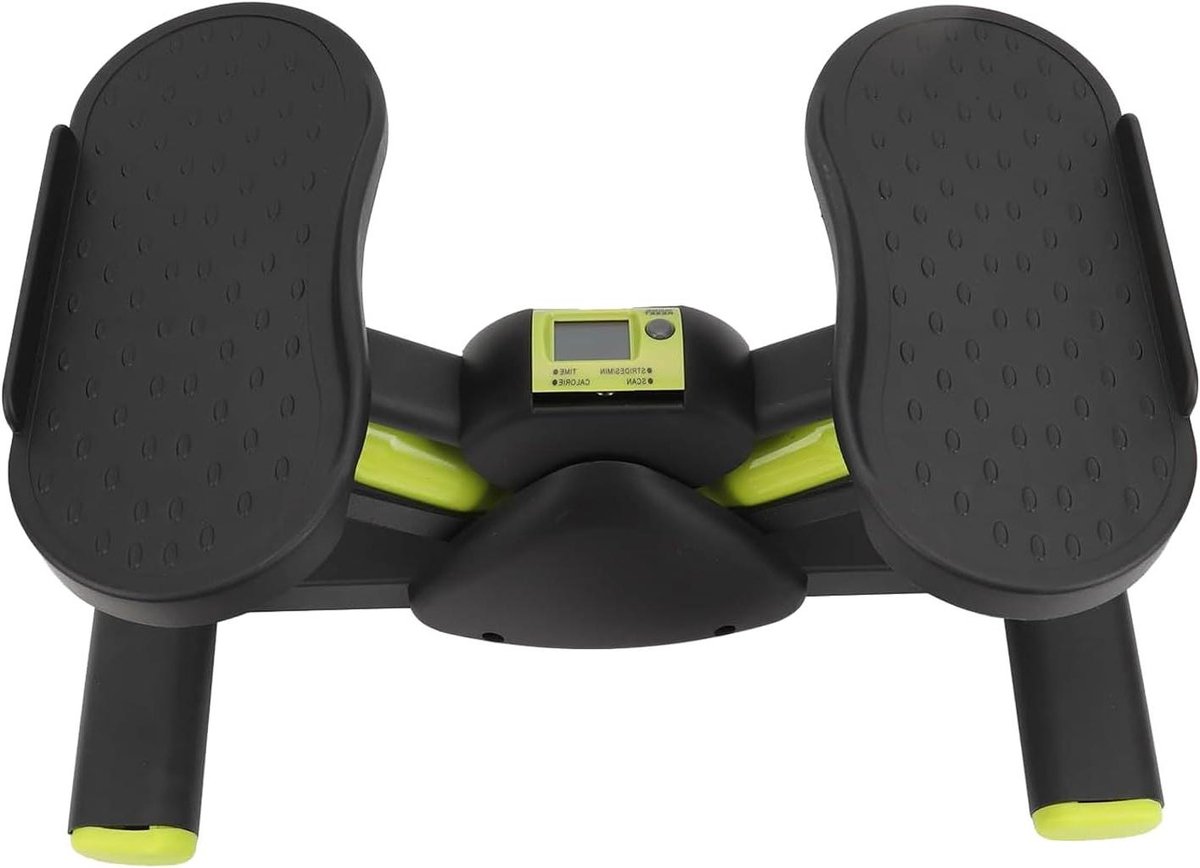 Draagbare Stepper - Fitnessapparaat Hometrainer - Thuis Trainen - Zijdelingse Beweging - 6.3 kg - Groen