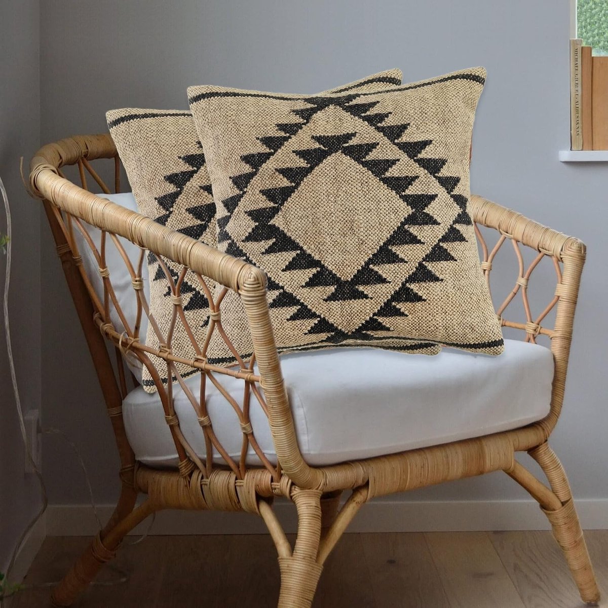 Kussenhoes 45x45 cm - Handgeweven Kilim Design - Etnische stijl - Decoratie voor de woonkamer - SnelShoppen