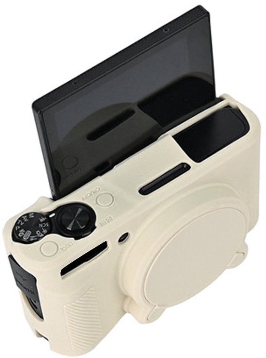 Zachte siliconen camerahoes, geschikt voor SX740/SX730 HS camera's, krasbestendig, ultradun en lichtgewicht.