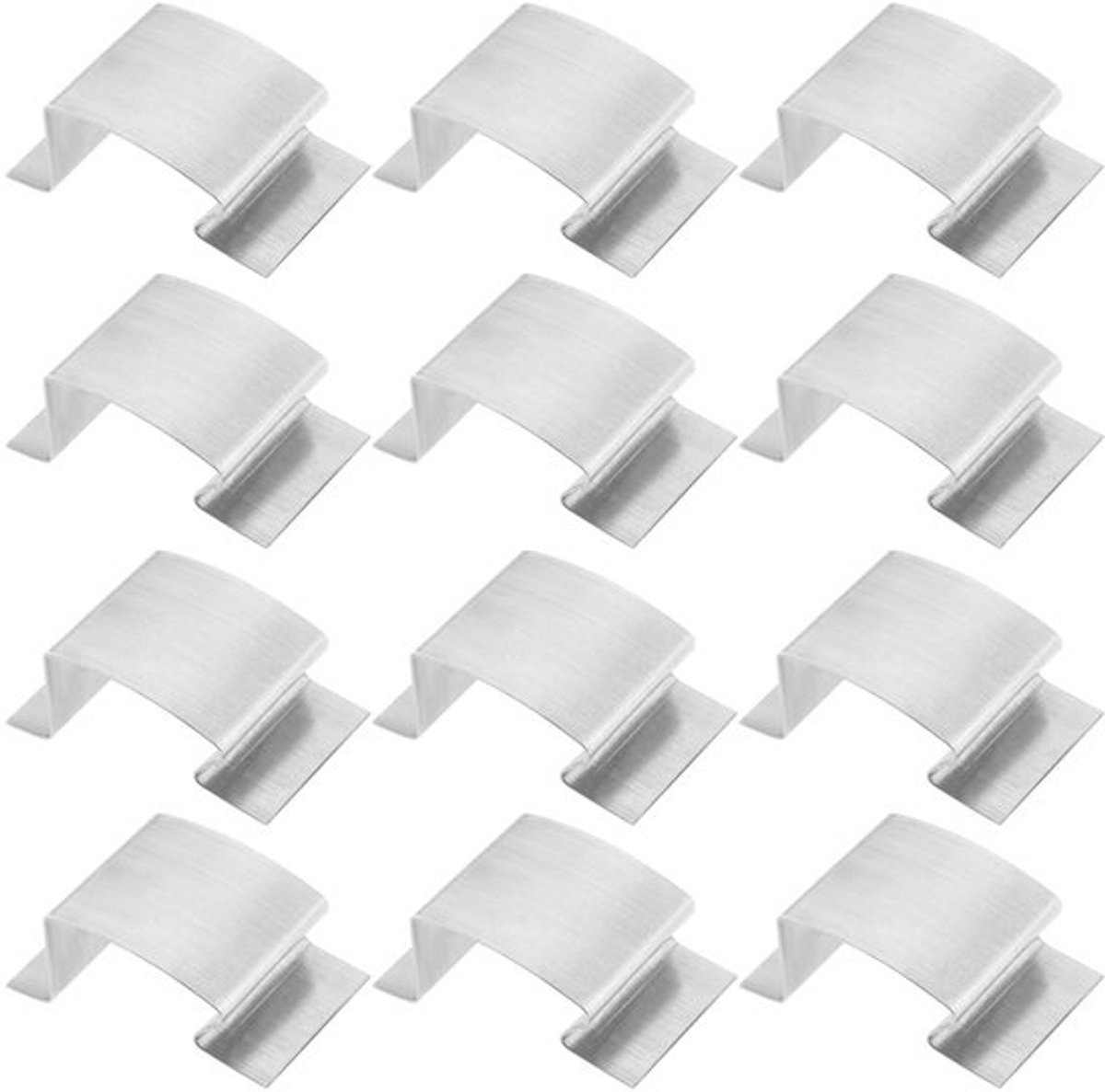 50Pcs Glazen Clips voor Kassen RVS Glazen Clips 25mmx10mmx15mm Glazen Veer G Clips Vervangingsclips voor Glazing Reparaties