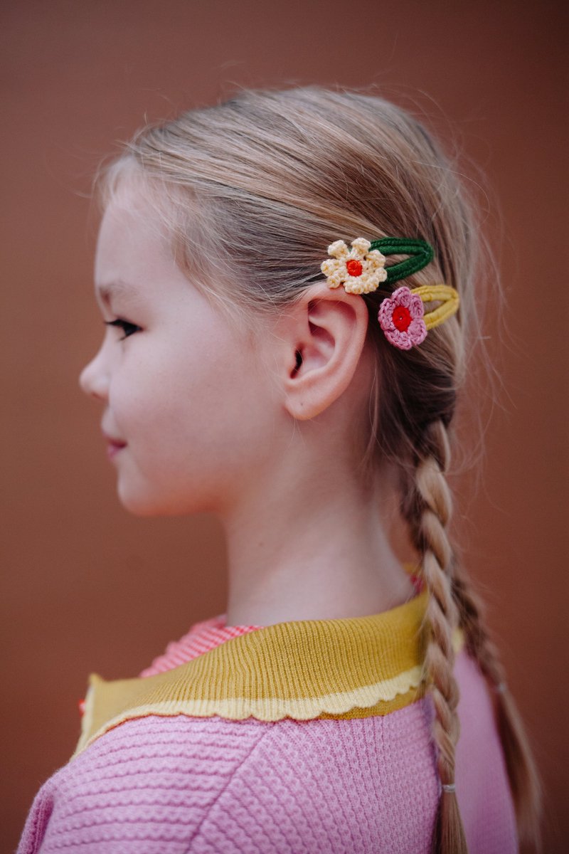 Sticky Lemon - haarspelden bloemen