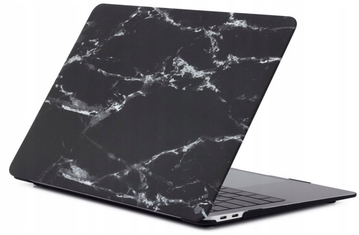 Hoesje MacBook Air 13 Retina A1932/A2179 - Donkere Marmer Print