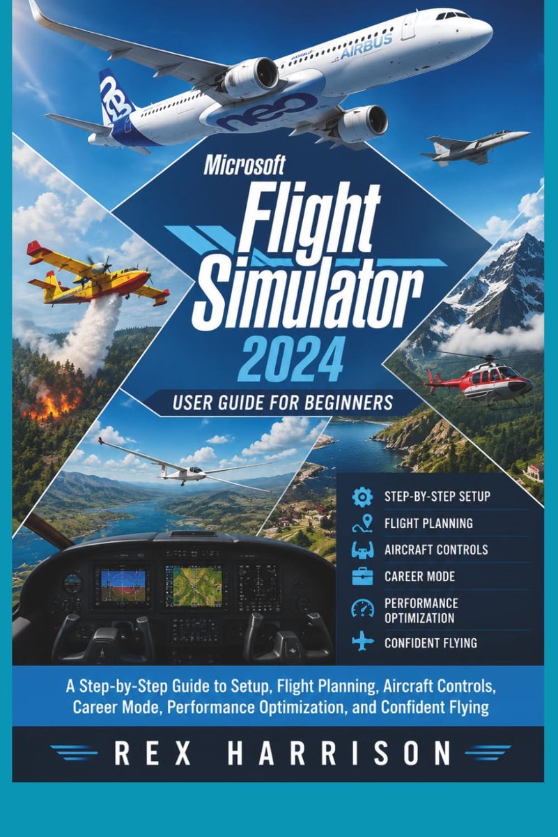 Vliegsimulator 2024 gebruikershandleiding - stap-voor-stap gids - vluchtplanning en carrière modus - ShopVlot