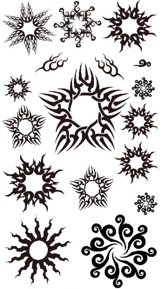 Tijdelijke tattoo Mandala enkel 3 dagen