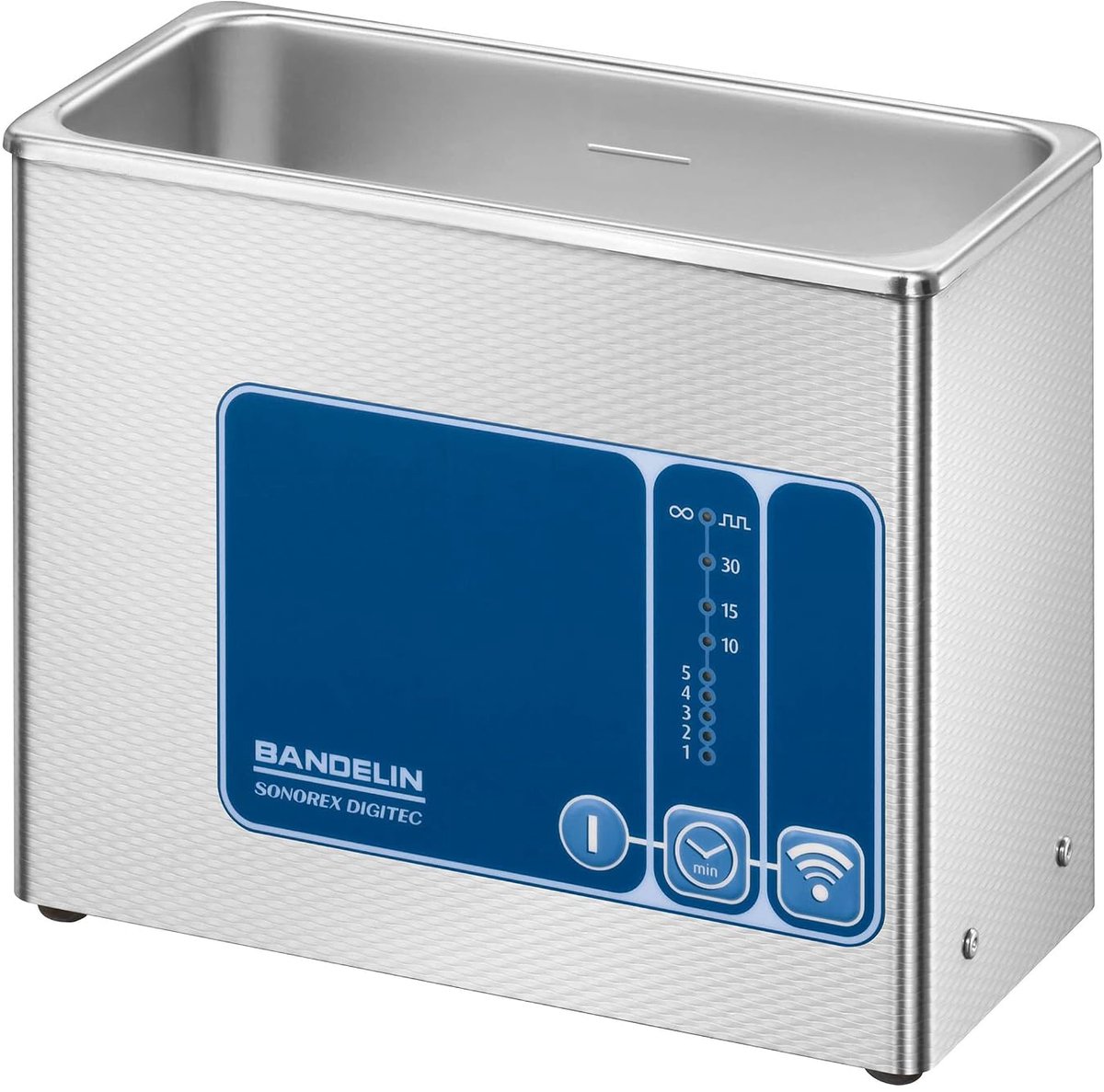 Ultrasoon reinigingsapparaat 0.9 liter - roestvrij staal - 35 kHz frequentie - ShopVlot