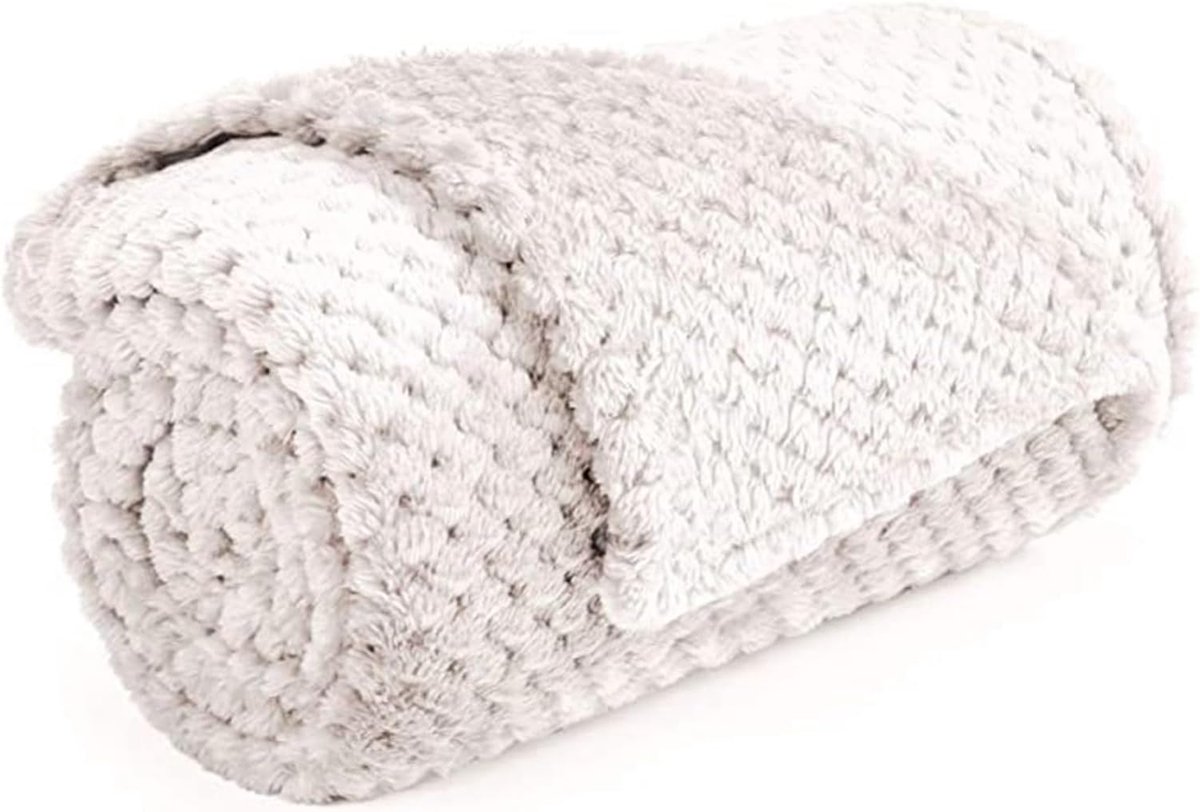 Huisdierdeken 40x60cm - Warm Sherpa en fleece - Dubbelzijdig ontwerp - Perfect voor knuffelen - ShopVlot