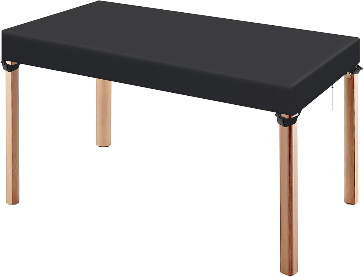Tuintafelafdekking 150 x 90 x 10 cm - waterdichte Oxford-stof - winddicht met trekkoord - ShopVlot