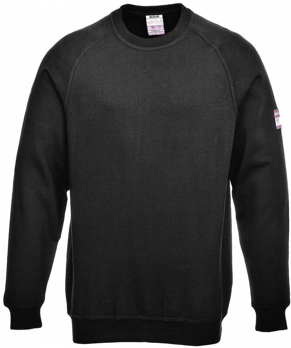 Portwest FR12 Sweater Vlamvertragend ZwartS