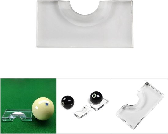 Transparante Positiemarker voor Biljartballen, Locators voor Snookerballen en Biljarttafelaccessoires, Ideaal voor Precisie en Speloptimalisatie — afbeelding 4
