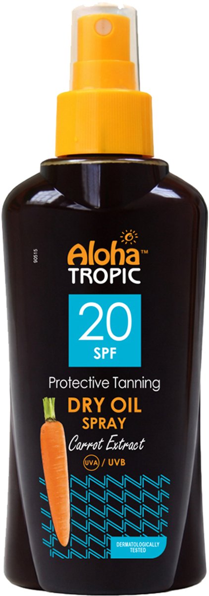 Aloha Tropic Zon Olie SPF20 *Wortel* 200ml