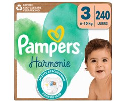 Pampers - Harmonie - Maat 3 - 240 stuks - 6/10 KG