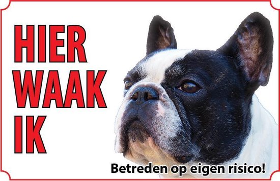 Bord - Hond Franse Bulldog