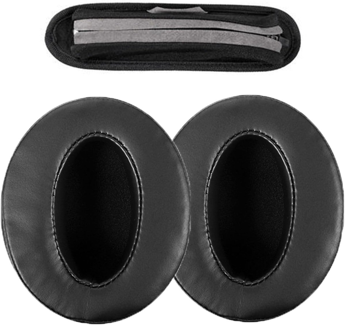 Hoofdkussen voor geschikt voor Sennheiser HD450BT - Vervangende oorkussens en leren hoofdband voor optimaal comfort en geluidskwaliteit