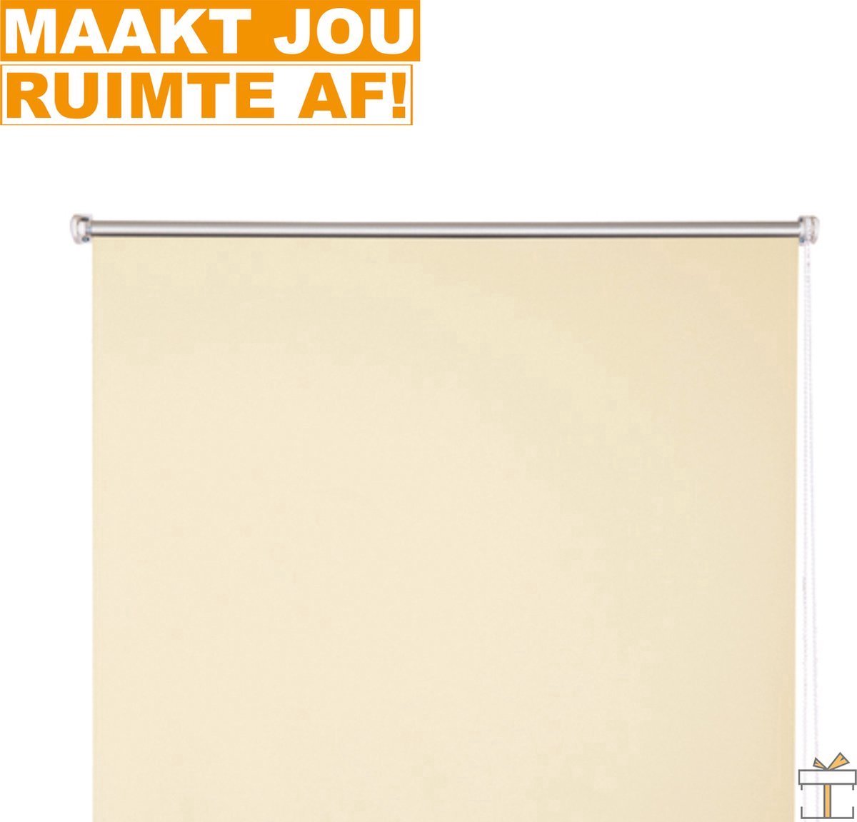 Gordijnenset 70x210cm Beige - Verduisterend en Isolerend - Voor Woonkamer, Slaapkamer en Privacy