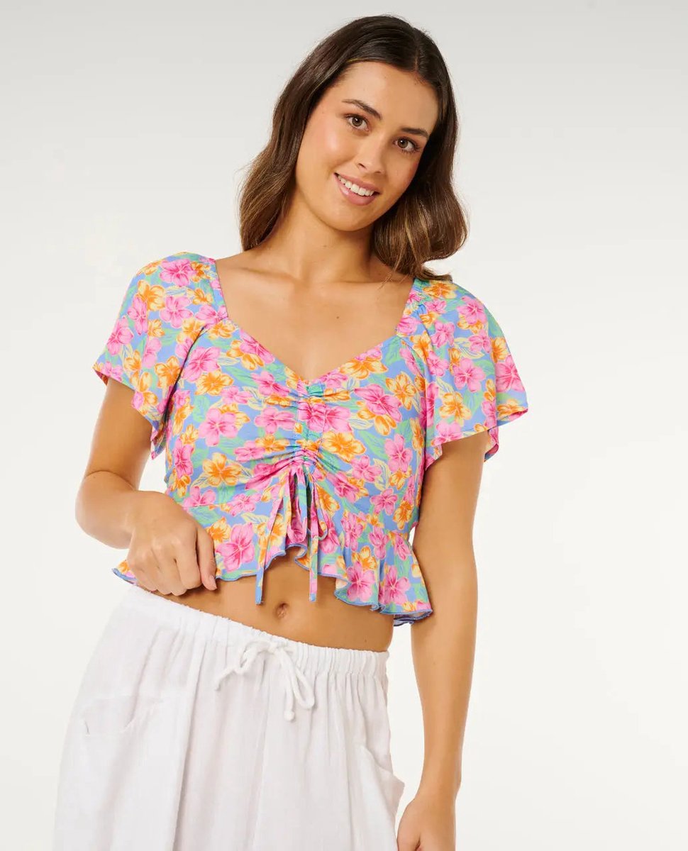 Rip Curl Malibu Cove SS TOP - Blue